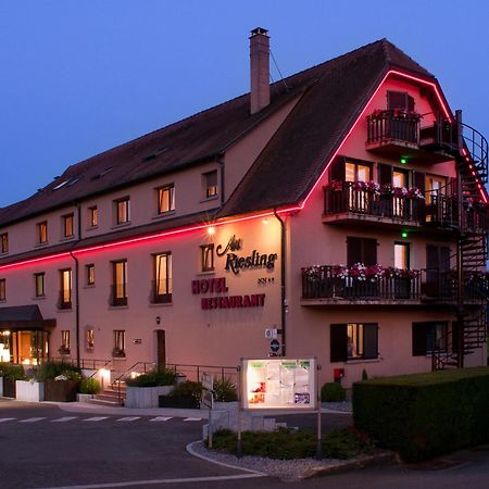 Hotel Restaurant Au Riesling Zellenberg Kültér fotó