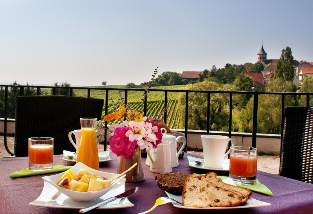 Hotel Restaurant Au Riesling Zellenberg Kültér fotó